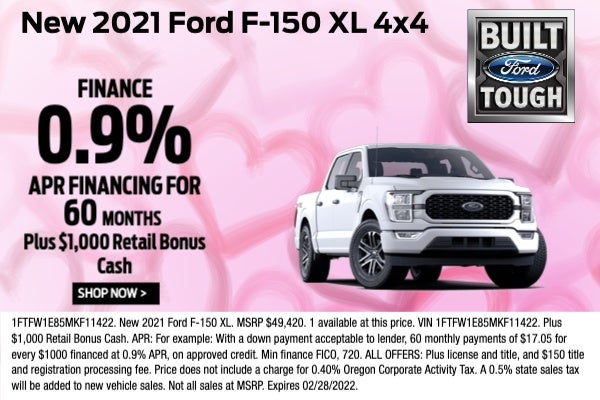 2022 Presidents Day - 21 Ford F-150 Special